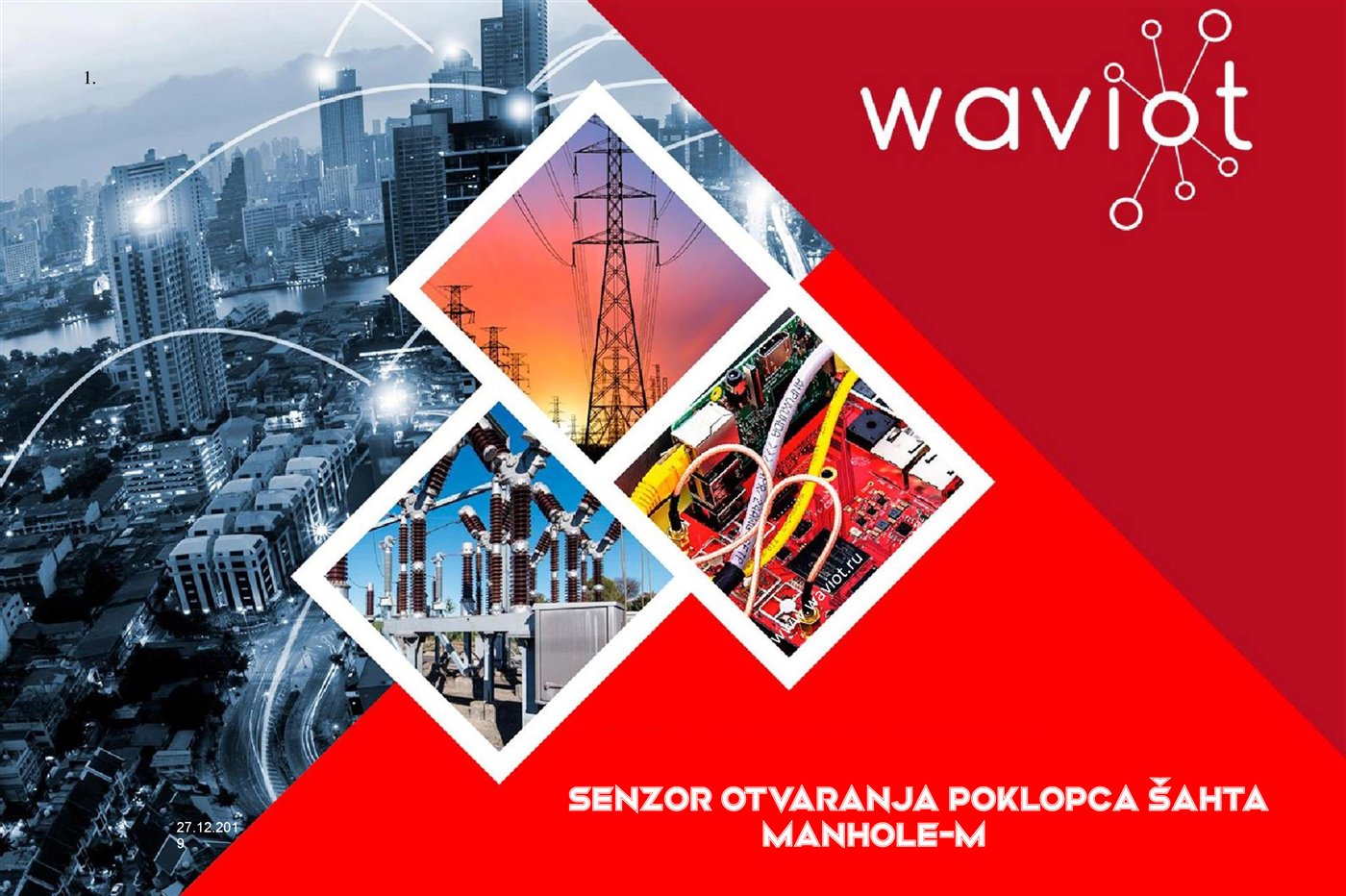 MANHOLE-M senzor otvaranja šahta — slika 2